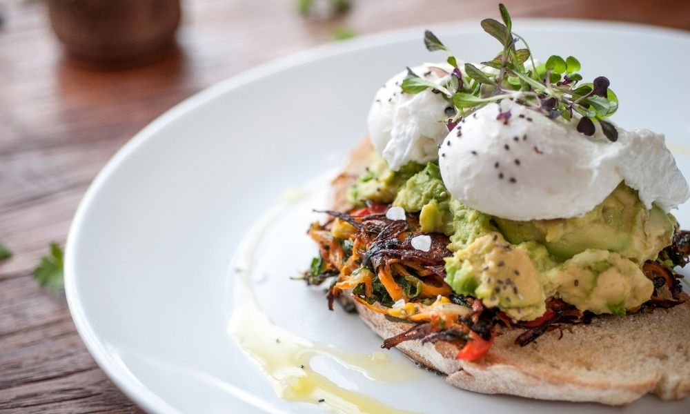 eggs on toast